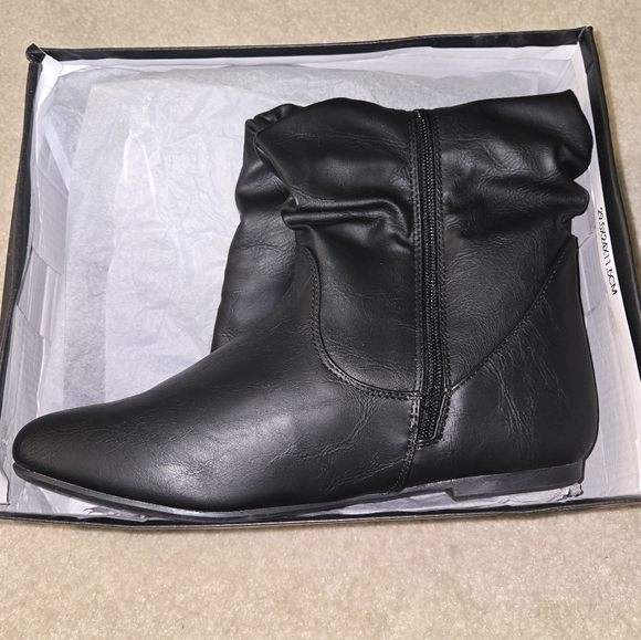 Katliu Slouchy Mid-Calf Boots Women's 41(9.5) NIB - Picture 8 of 16